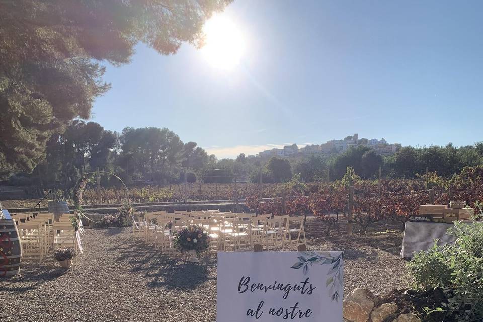 Benvinguts al nostre casament