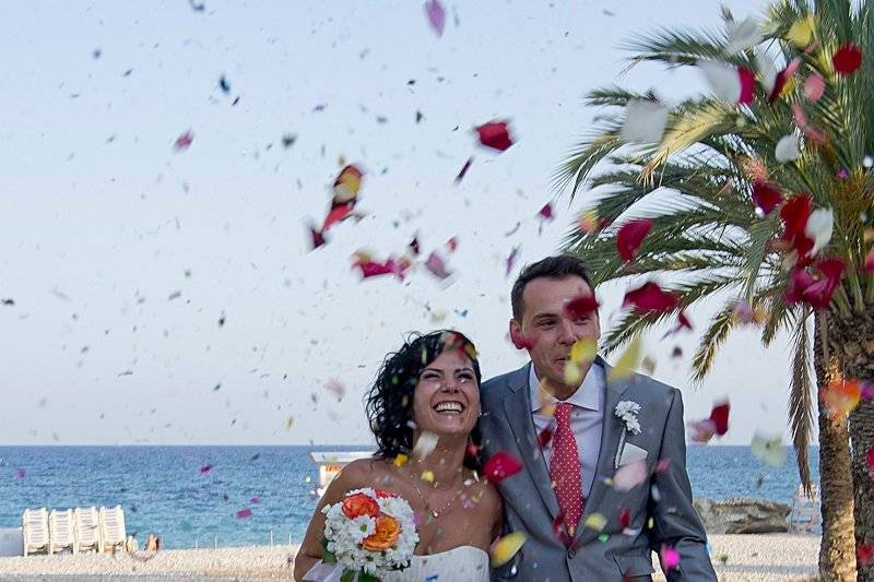 Ceremonia en la playa