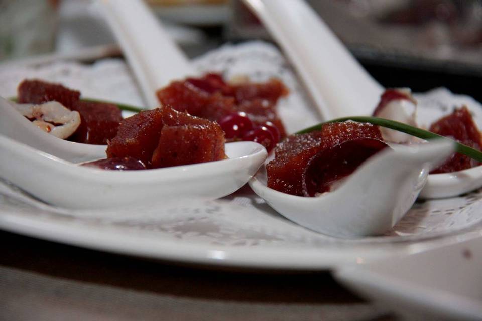 Banquete para la boda