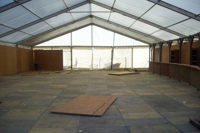 Instalación de carpas