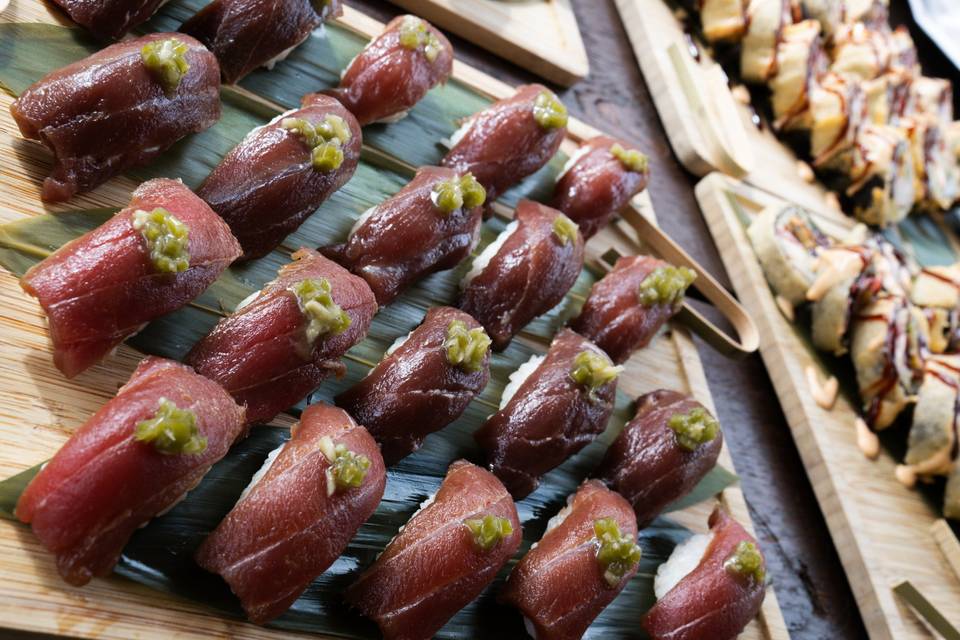 Corner de sushi