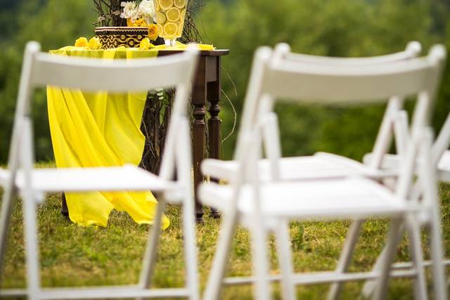 Silla de boda americana