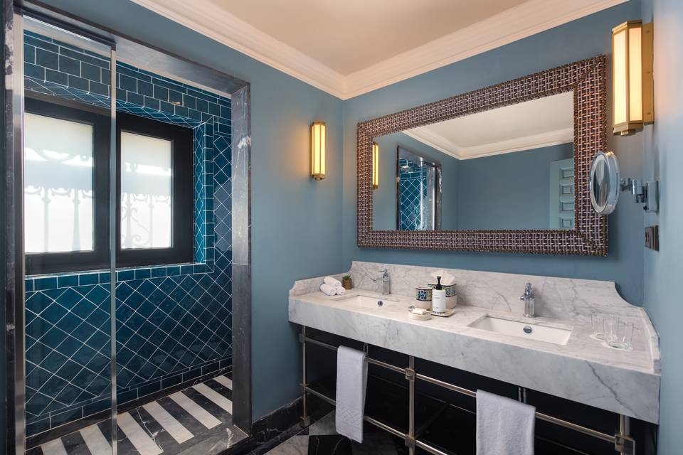 Deluxe doble Baño