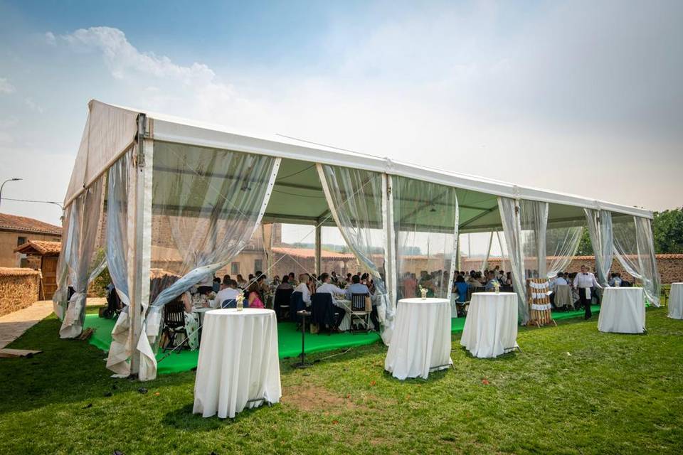 Carpa para banquete