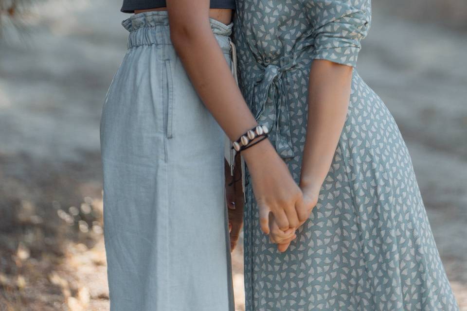 Maria y Alejandra: familia