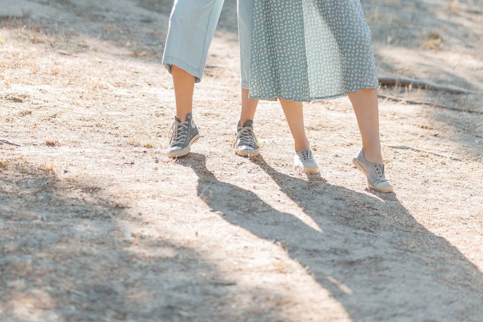 Maria y Alejandra: familia