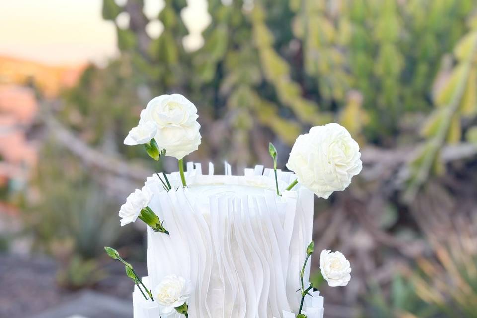 Tarta rice paper