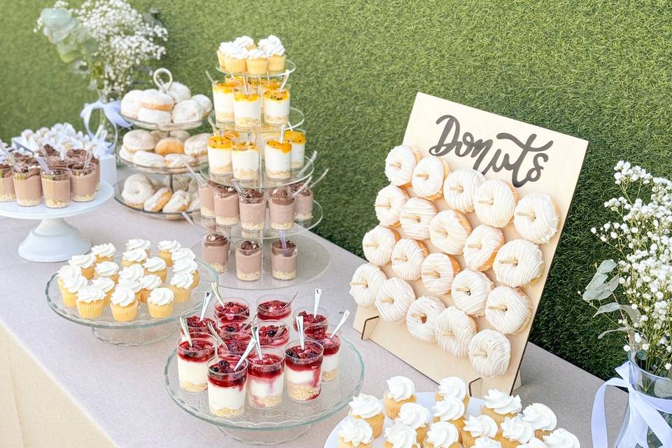 Mesa dulce para boda