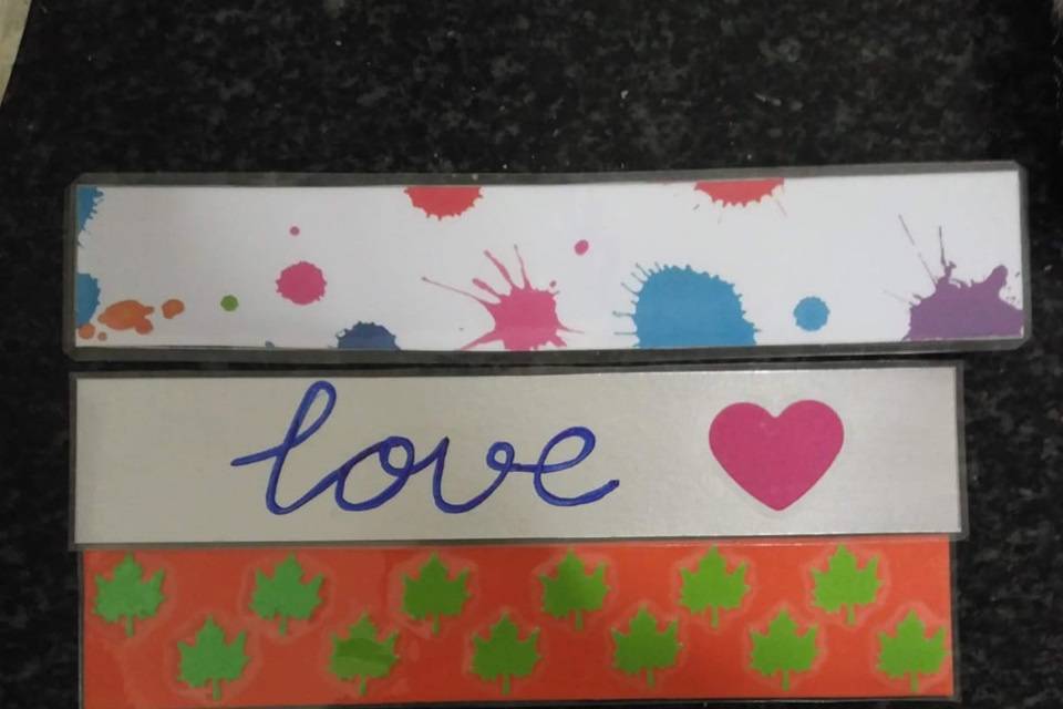 Puntos de libro con mucho amor
