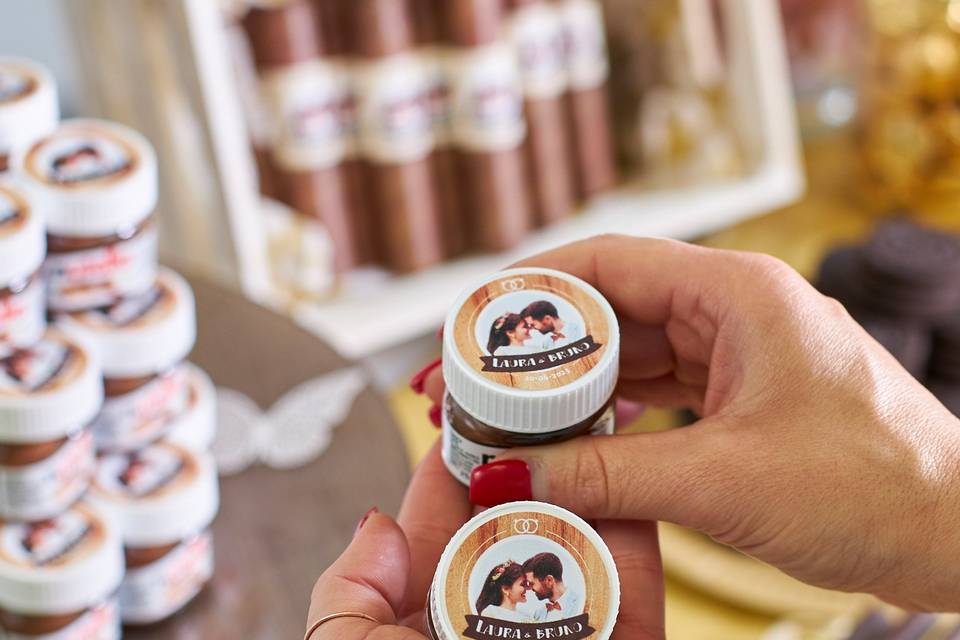 Mini Nutella personalizada