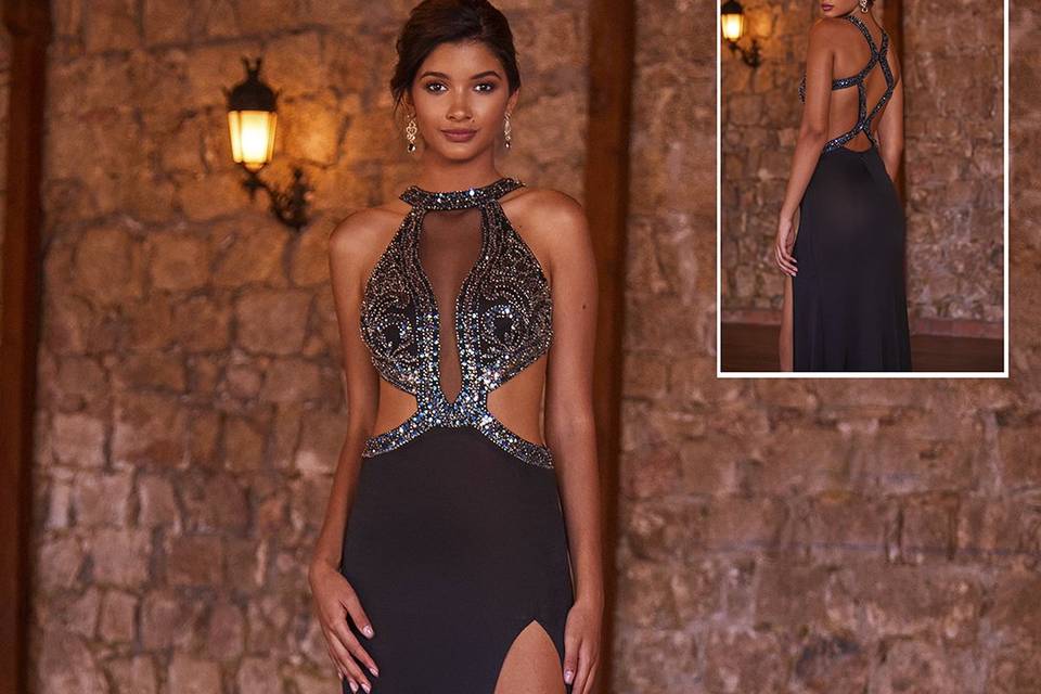 Vestido de fiesta 2025