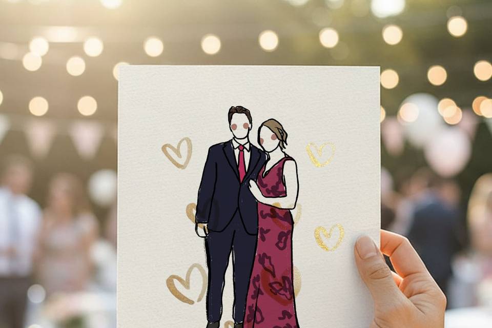 Live art en bodas