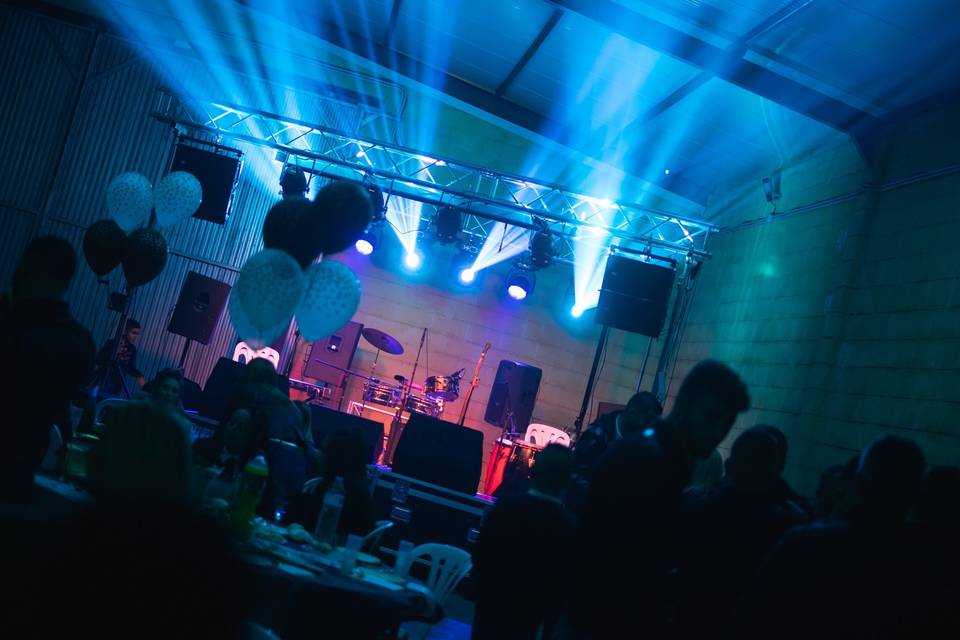 Sonido/escenario/iluminación