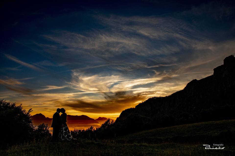 Postboda en otoño