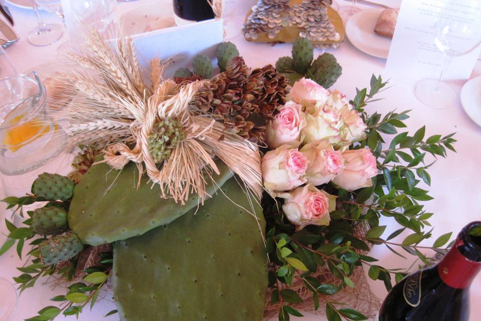 Centros de mesa originales para una boda en la playa