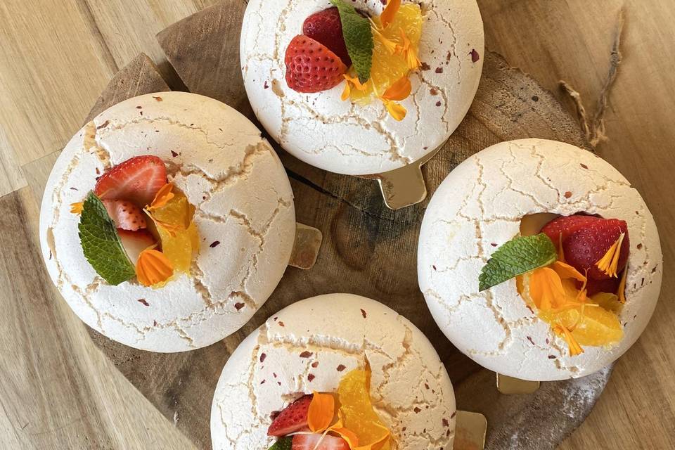 Mini pavlovas