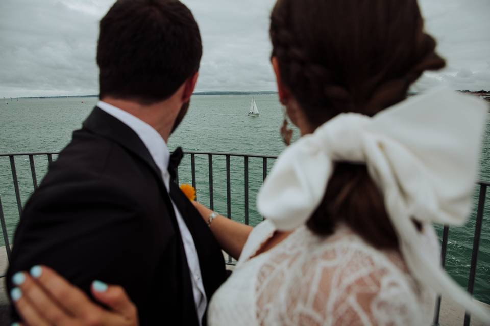 Boda en el mar