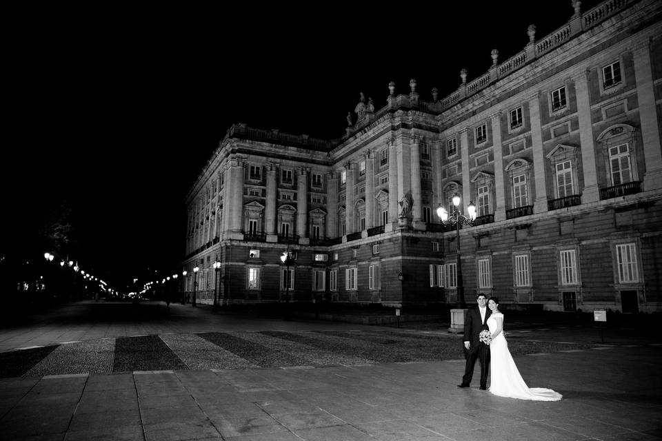 Amor en el Palacio Real, Madrid
