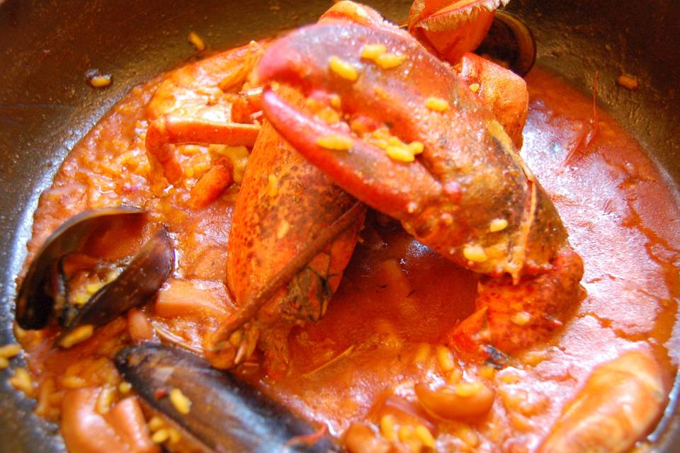 Arroz Caldoso con Bogavante