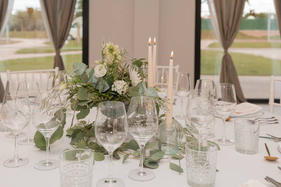 Salón interior de bodas