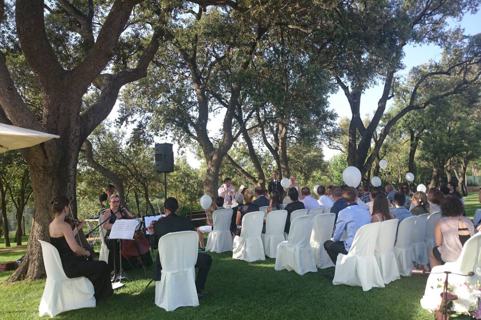 Trío para boda civil