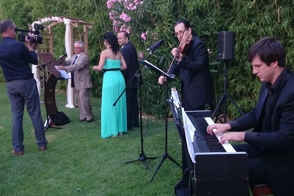 Ceremonia en Mas Llombart