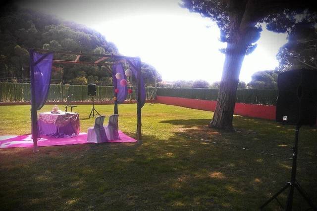 Ceremonias civiles al exterior