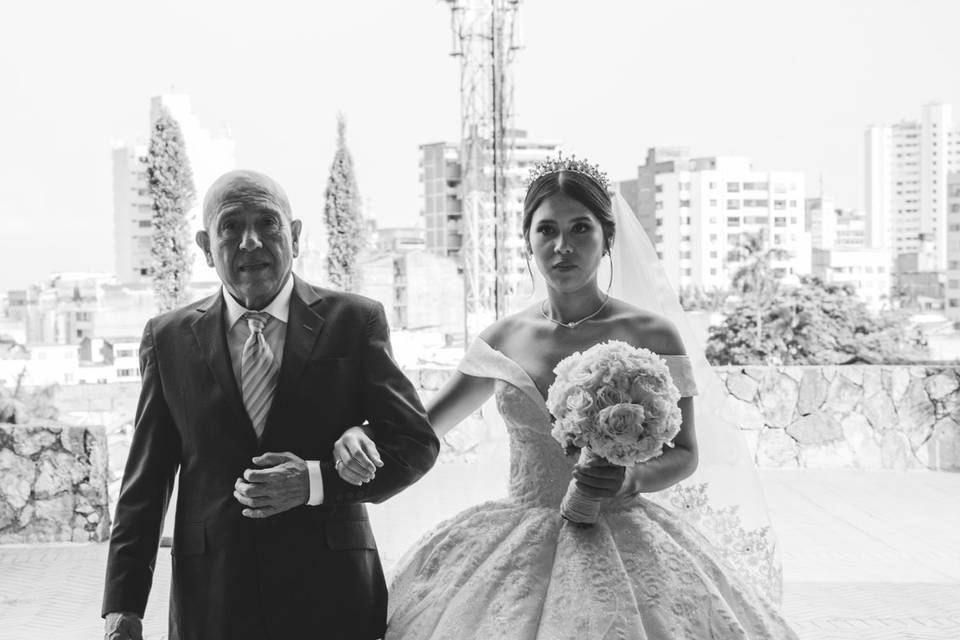 Fotos la Novia y el Padre