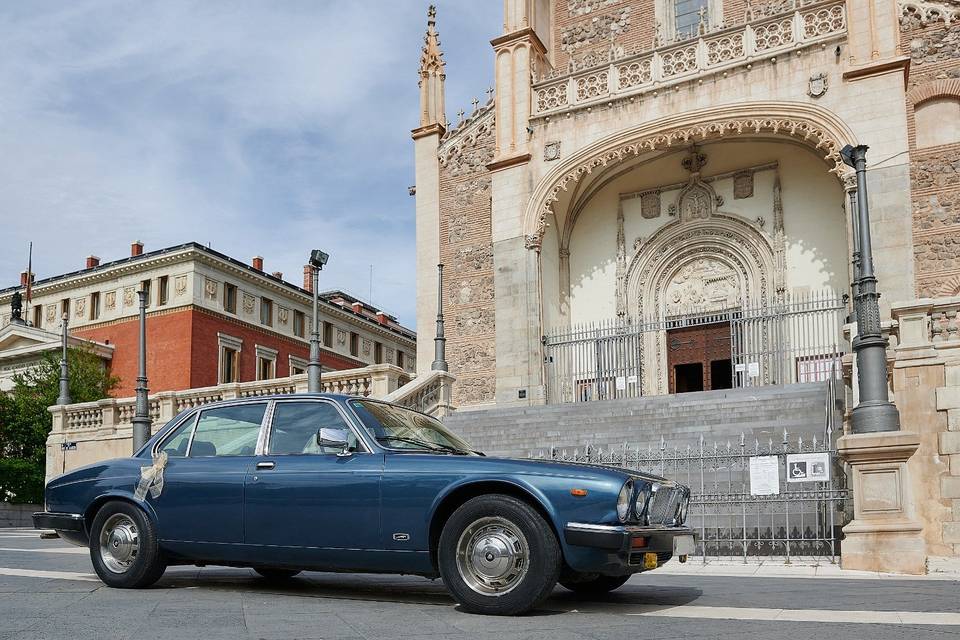 Boda en Jaguar XJ6