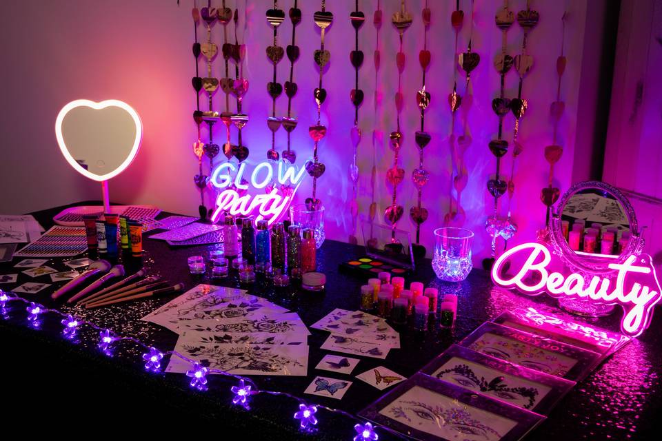 Glitter bar