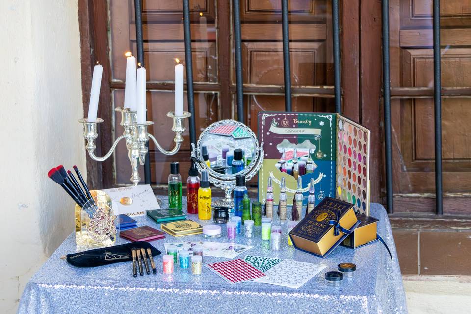 Corner de maquillaje