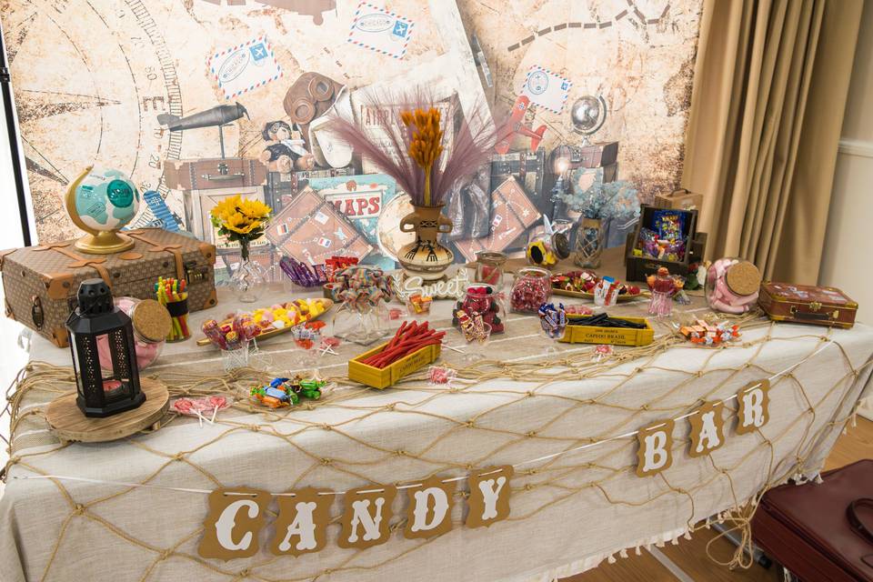 Candy bar viajes