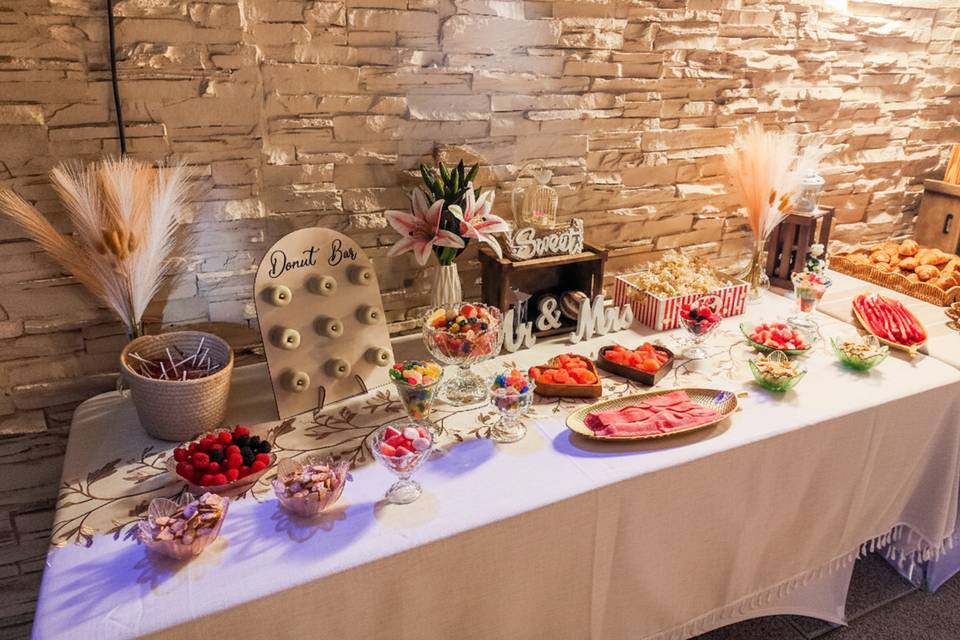 Mesa dulce de boda
