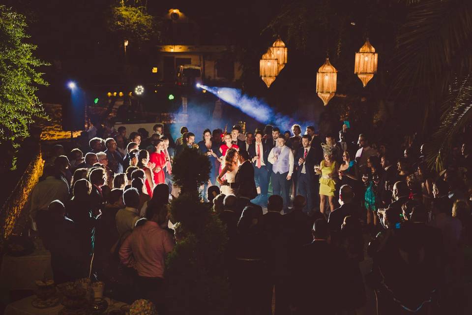 Baile en la terraza nueva