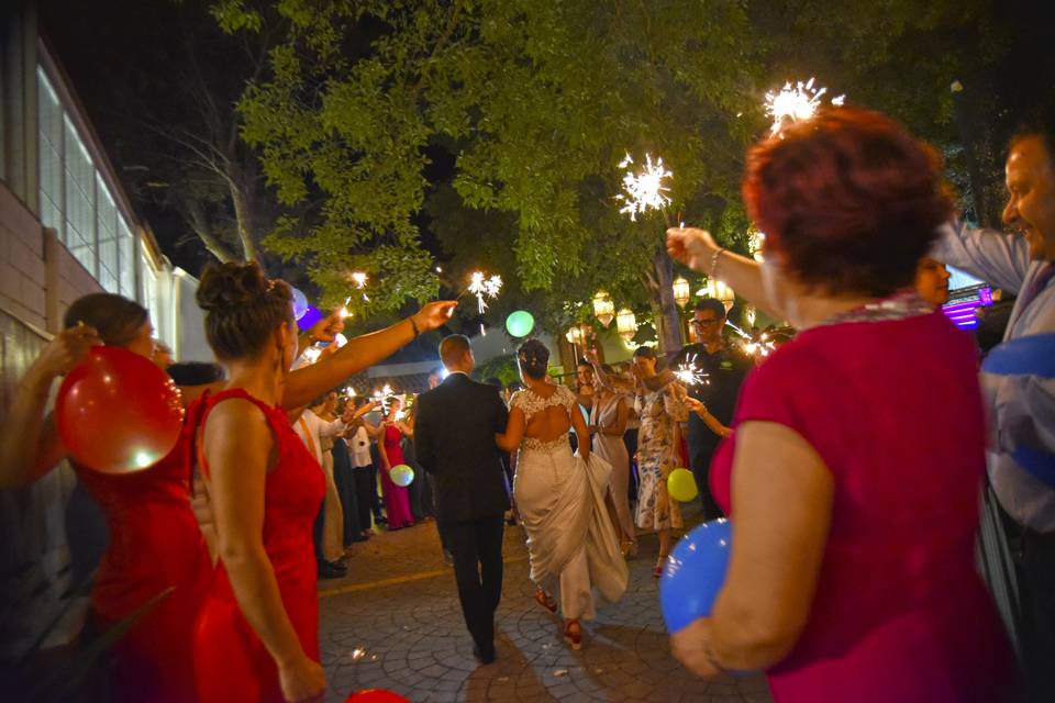 Paseíllo a los novios