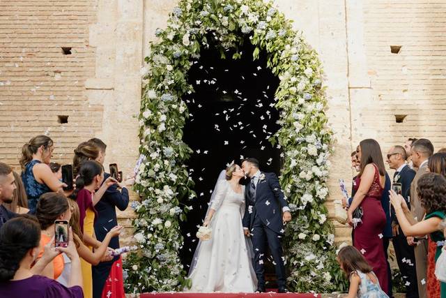 Arco a medida en iglesia