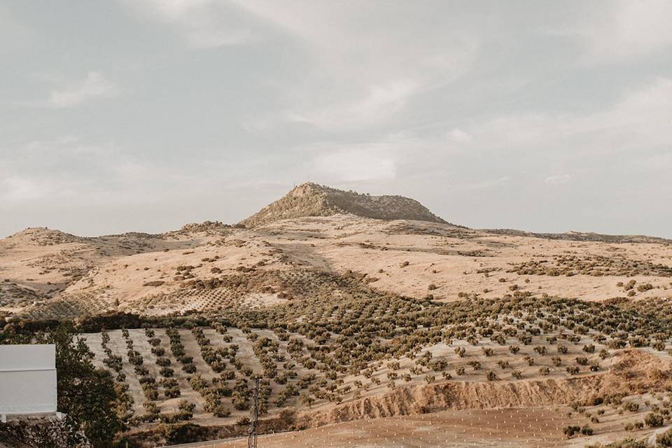 Vistas hacia la virgen