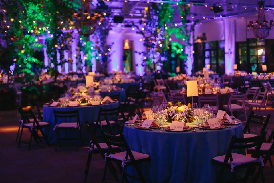 Decoración de boda temática