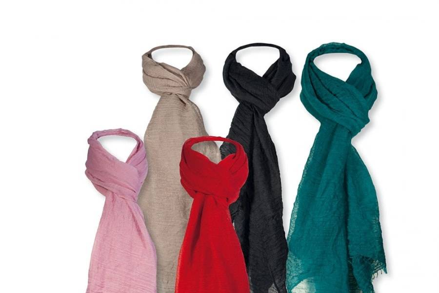 Pashminas de colores