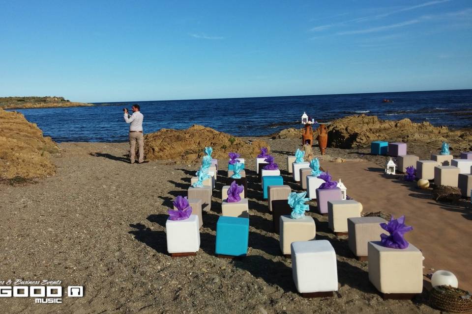 Ceremonia en la playa