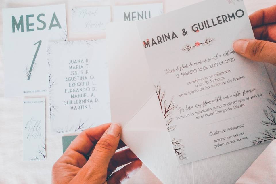 Invitacion de boda