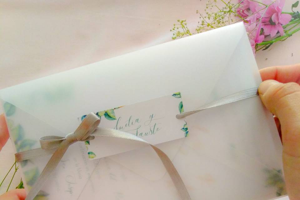 Invitación de boda