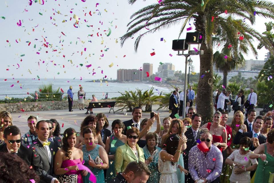 La entrada de la novia