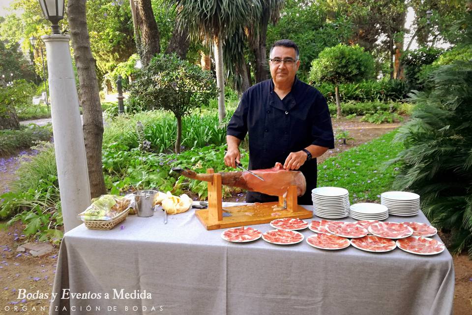 El cortador de jamón