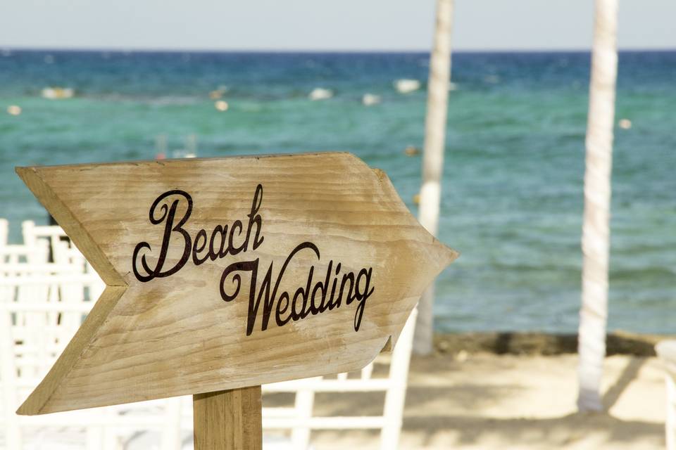 Beach wedding