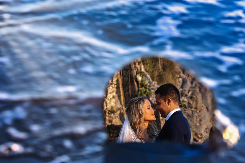 Postboda en la playa