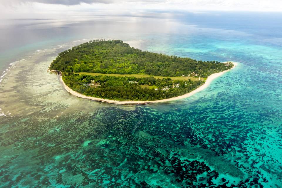 Seychelles desde el aire