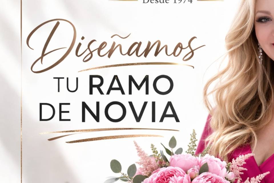 DISEÑAMOS TU RAMO DE NOVIA