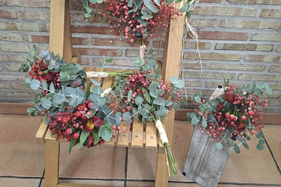 Bouquets de novia y dañaste ho