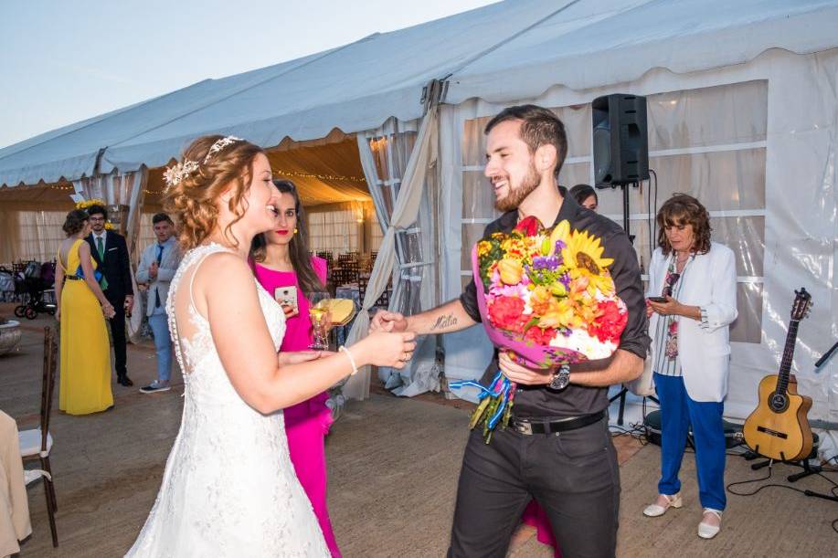 Javier Matia, boda en Guadalajara